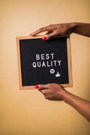 Online business's website